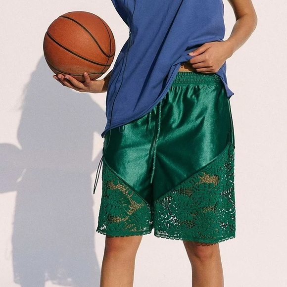 Free People Roster Shorts Heritage Green M - Picture 7 of 8